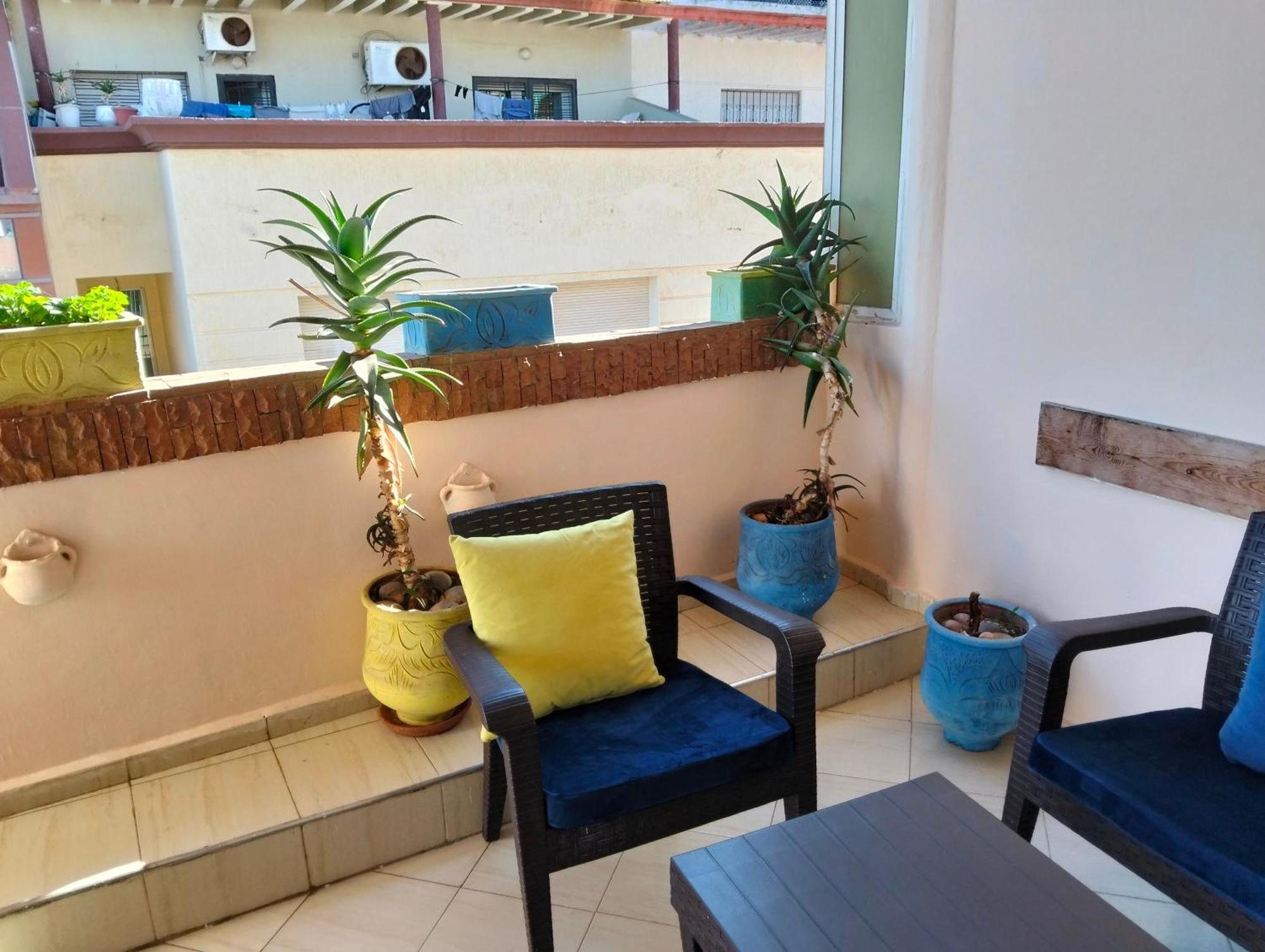 Appart Najia Au Centre Kenitra Avec Grande Terrasse Kültér fotó